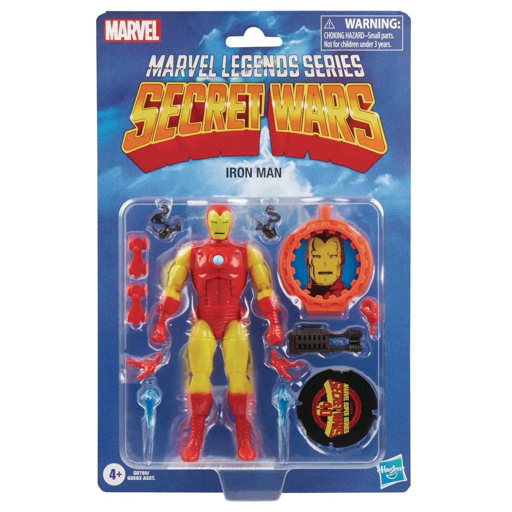 MARVEL LEGENDS - SECRET WARS - IRON MAN 6IN ACTION FIGURE