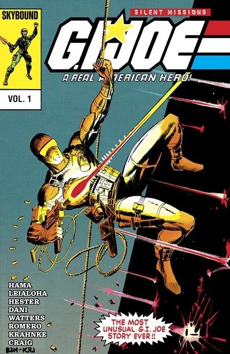 GI JOE A REAL AMERICAN HERO SILENT MISSIONS 1 DIRECT MARKET EXCLUSIVE ED HANNIGAN & KLAUS JANSON CVR