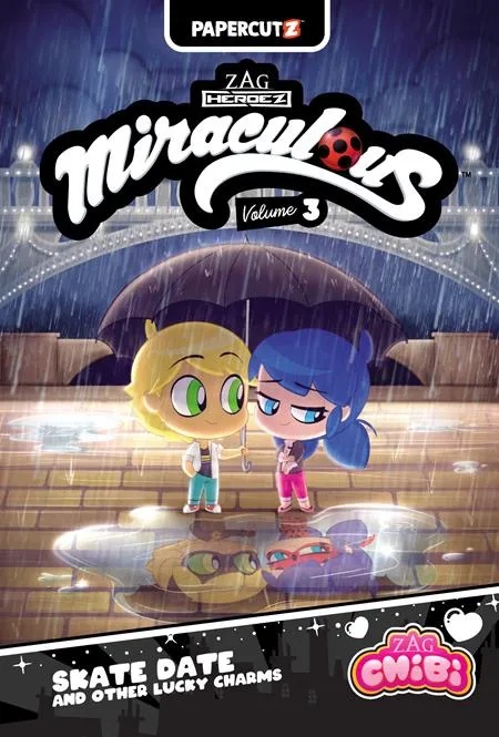 MIRACULOUS LADYBUG CHIBI 3 SKATE DATE & OTHER LUCKY CHARMS