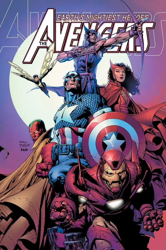 AVENGERS BY JOHNS & COIPEL OMNIBUS DAVID FINCH CVR