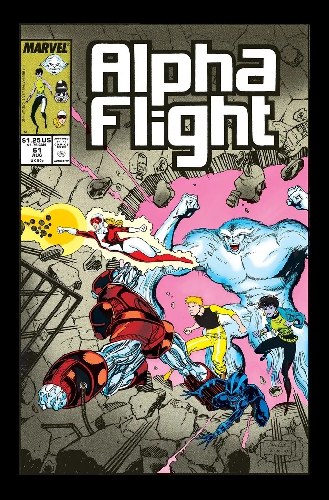 ALPHA FLIGHT BY MANTLO & LEE OMNIBUS JIM LEE CVR