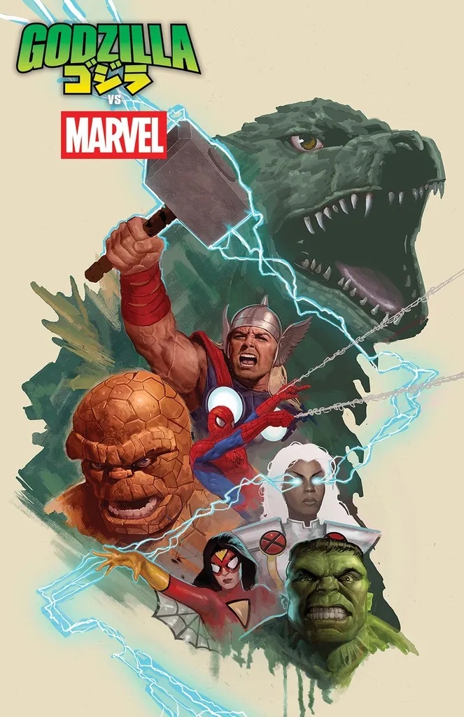 GODZILLA VS THE MARVEL UNIVERSE
