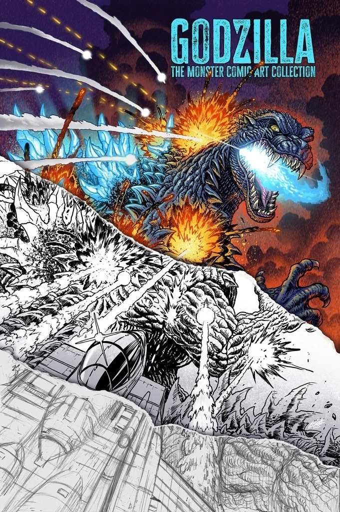 GODZILLA MONSTER COMIC ART COLL