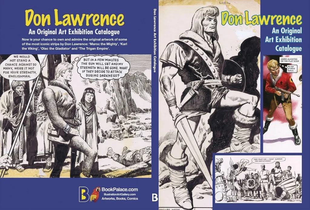 DON LAWRENCE ART EXHIBITION CATALOGUE