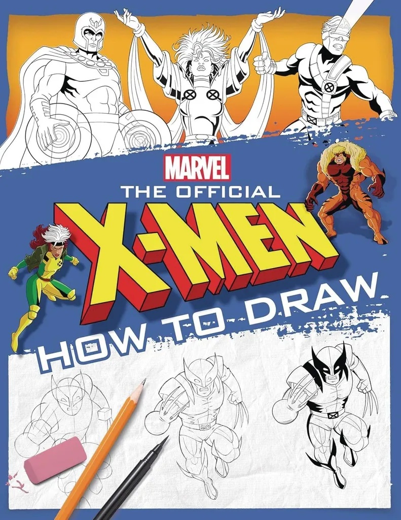 MARVEL OFFICIAL X-MEN HOW TO DRAW