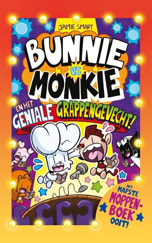 Bunnie vs Monkie Moppen - Het geniale grappengevecht