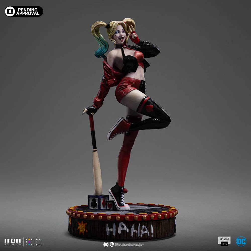 HARLEY QUINN GOTHAM CITY SIRENS - STATUE 1/10 ART SCALE