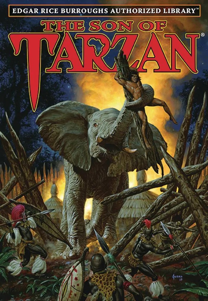 ERB AUTHORIZED LIBRARY TARZAN 4 SON OF TARZAN