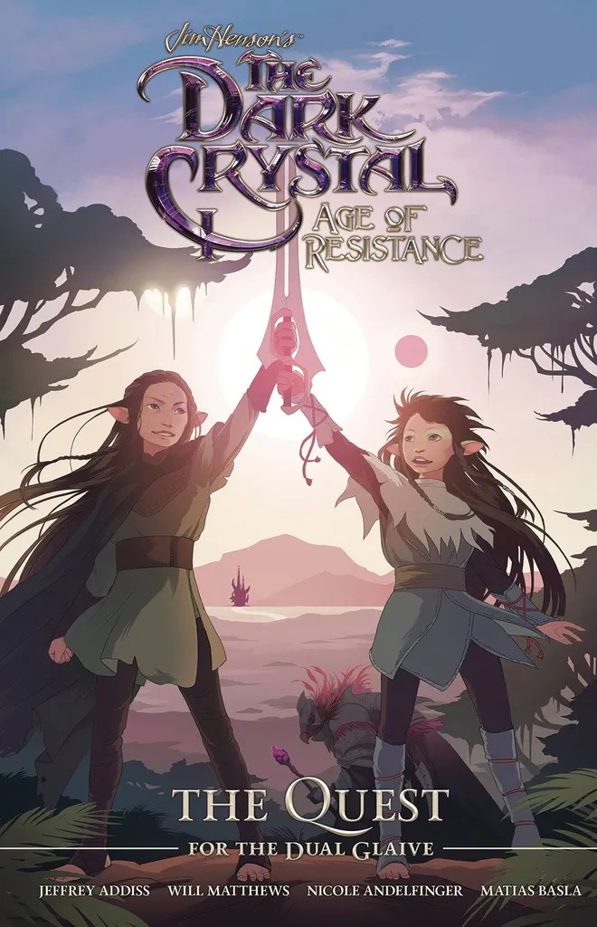 JIM HENSON DARK CRYSTAL RESISTANCE QUEST FOR DUAL GLAIVE