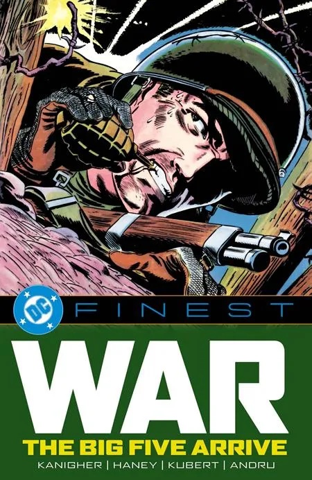 DC FINEST WAR THE BIG FIVE ARRIVE