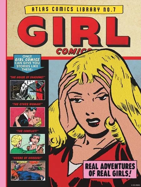 ATLAS COMICS LIBRARY NO 7 GIRL COMICS (MR)