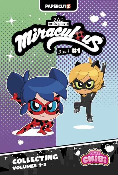 MIRACULOUS LADYBUG CHIBI 3 IN 1 1