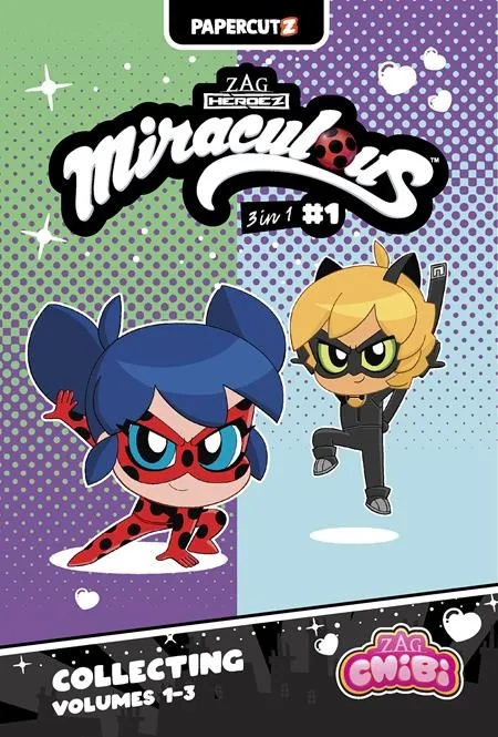 MIRACULOUS LADYBUG CHIBI 3 IN 1 1