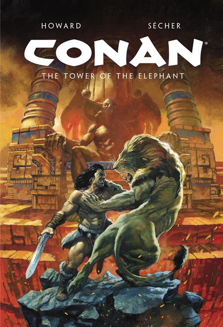CONAN ILLUSTRATED THE TOWER OF THE ELEPHANT (MR)