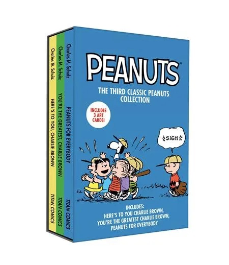 PEANUTS THE THIRD CLASSIC PEANUTS COLLECTION SLIPCASE SET