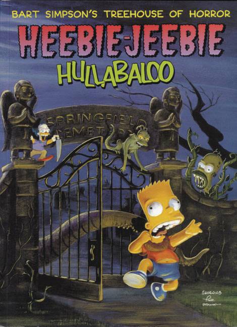 BART SIMPSONS TREEHOUSE OF HORROR 1 HEEBIE JEEBIES
