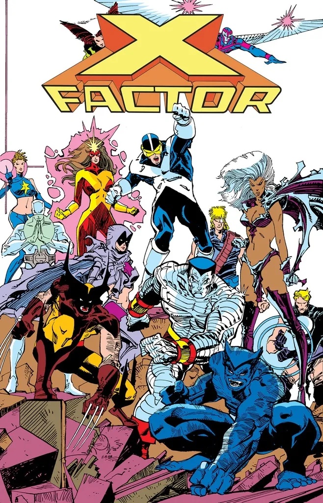 X-FACTOR THE ORIGINAL X-MEN OMNIBUS 2 WALTER SIMONSON INFERNO COVER