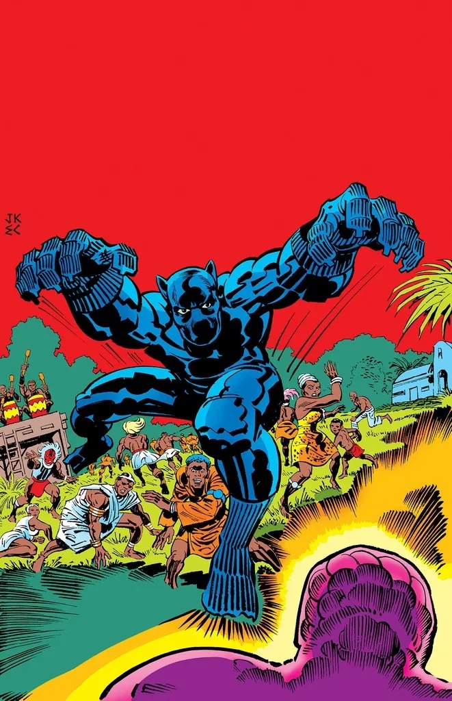 BLACK PANTHER REVENGE OF THE BLACK PANTHER OMNIBUS JACK KIRBY COVER [DM ONLY]