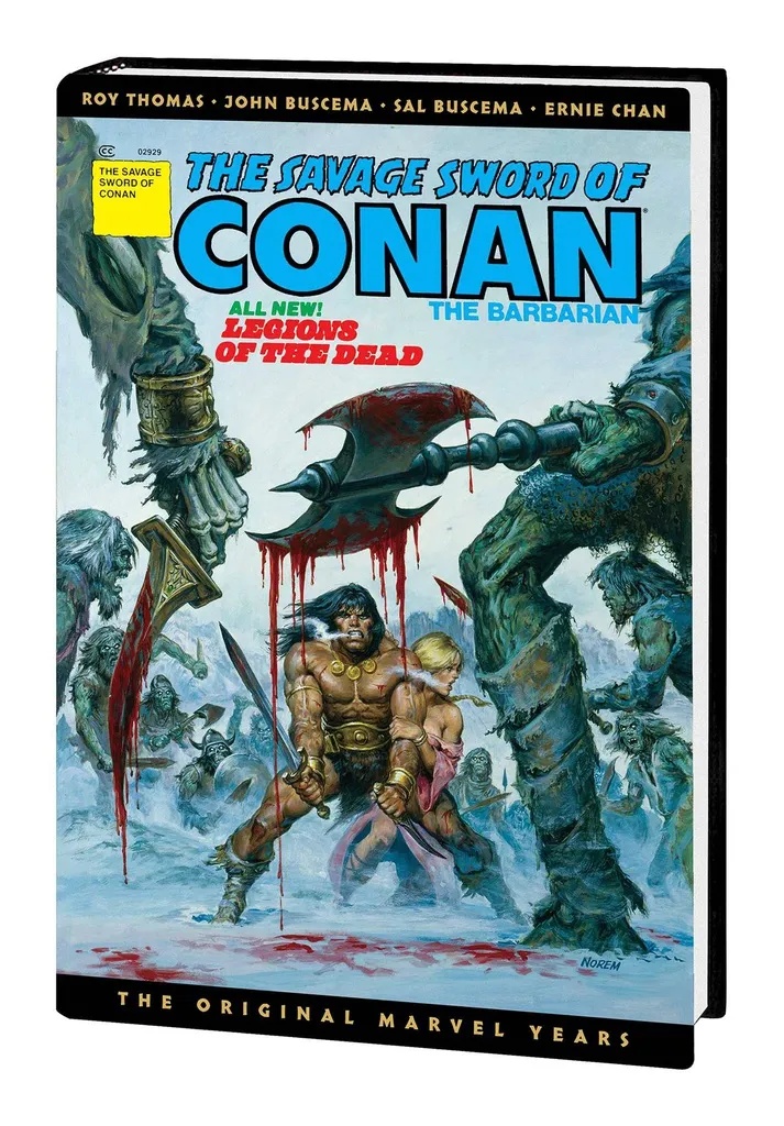 SAVAGE SWORD CONAN ORIG MARVEL YRS OMNIBUS 3 DM VAR