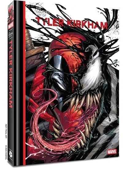 MARVEL ART OF TYLER KIRKHAM DIRECT MARKET ED