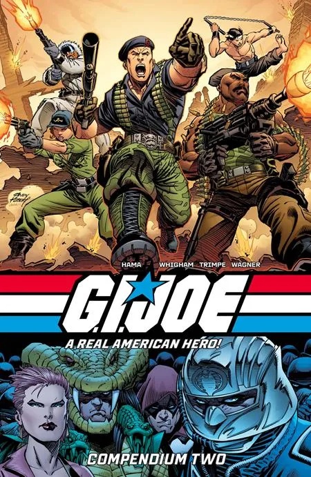 GI JOE A REAL AMERICAN HERO COMPENDIUM 2 ANDY KUBERT & LAURA MARTIN CVR