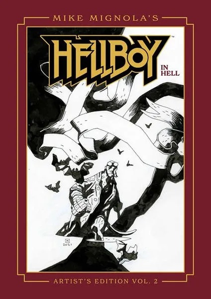 MIKE MIGNOLAS HELLBOY IN HELL ARTISTS EDITION 2 DIRECT MARKET EXCLUSIVE MIKE MIGNOLA CVR