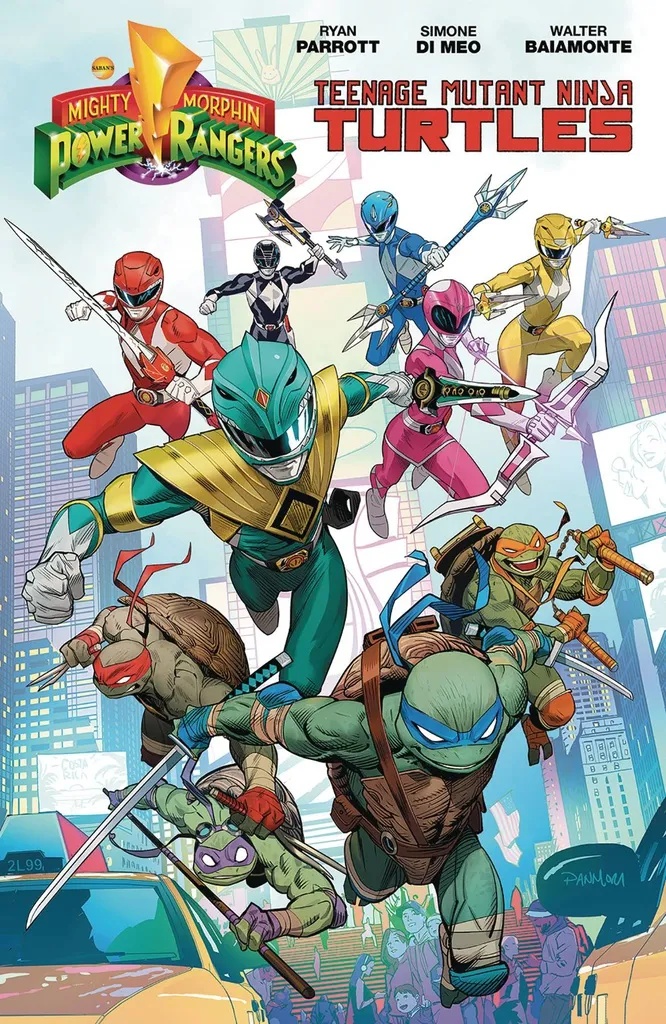 POWER RANGERS TEENAGE MUTANT NINJA TURTLES