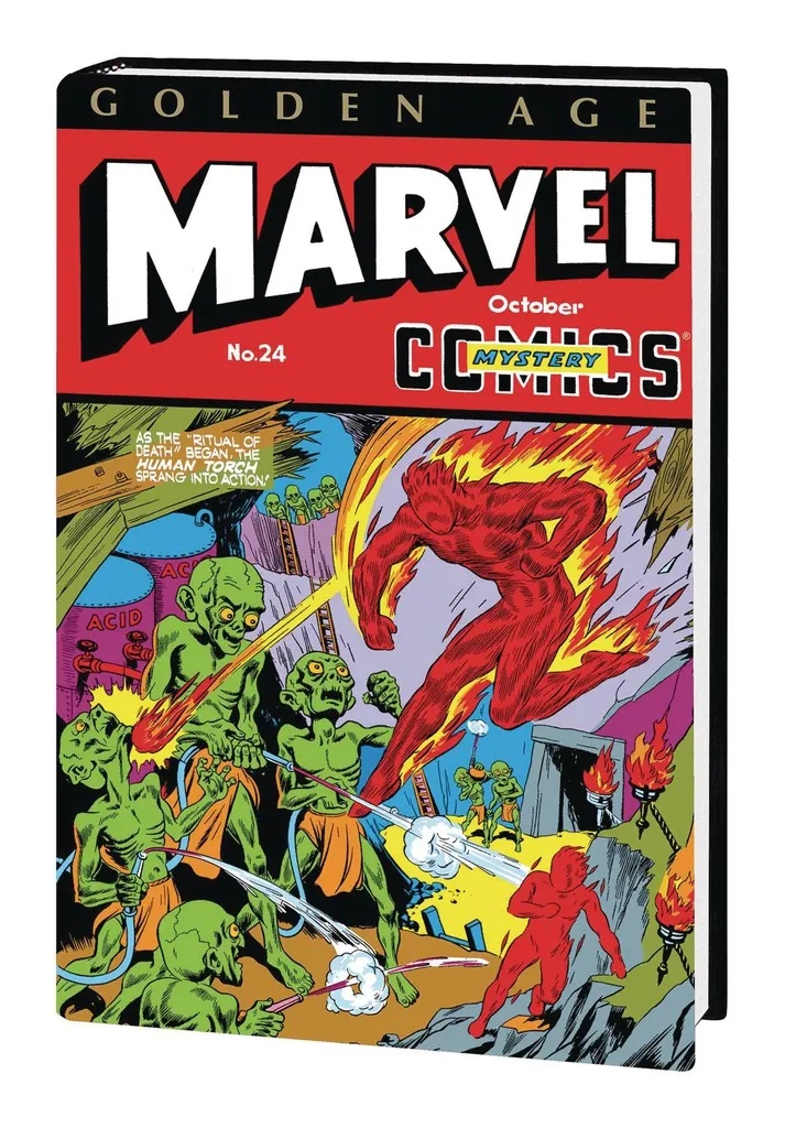 GOLDEN AGE MARVEL COMICS OMNIBUS 2 SCHOMBURG DM VAR