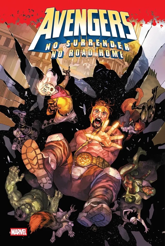 AVENGERS: NO SURRENDER/NO ROAD HOME OMNIBUS YASMINE PUTRI COVER [DM ONLY]