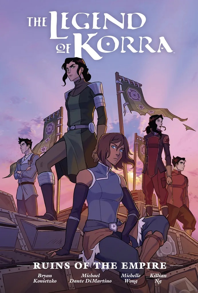 LEGEND OF KORRA RUINS OF EMPIRE LIBRARY ED