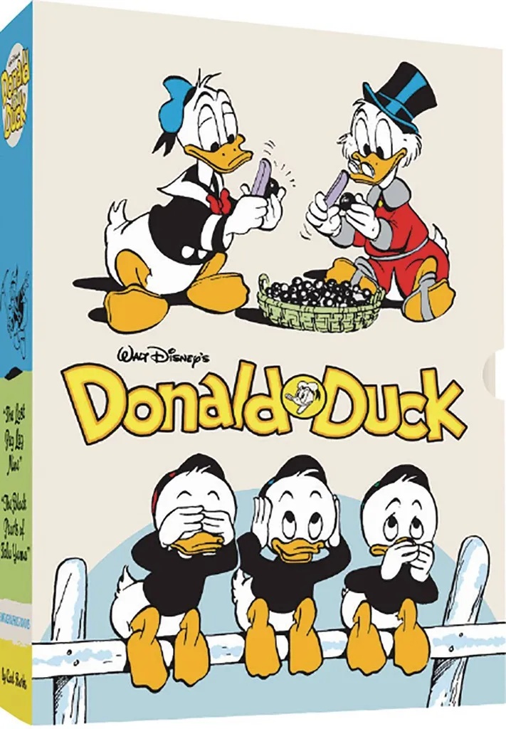 WALT DISNEY DONALD DUCK BOX SET PEG LEG BLACK PEARLS