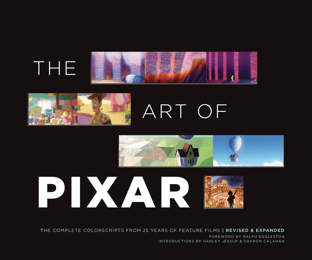 ART OF PIXAR COMP COLOR SCRIPTS 25 YEARS REVISED & EXPANDED