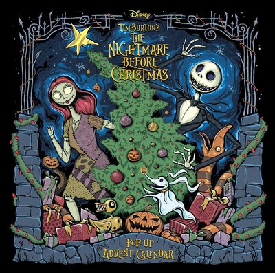 NIGHTMARE BEFORE CHRISTMAS Advent Calendar and Pop-Up Book