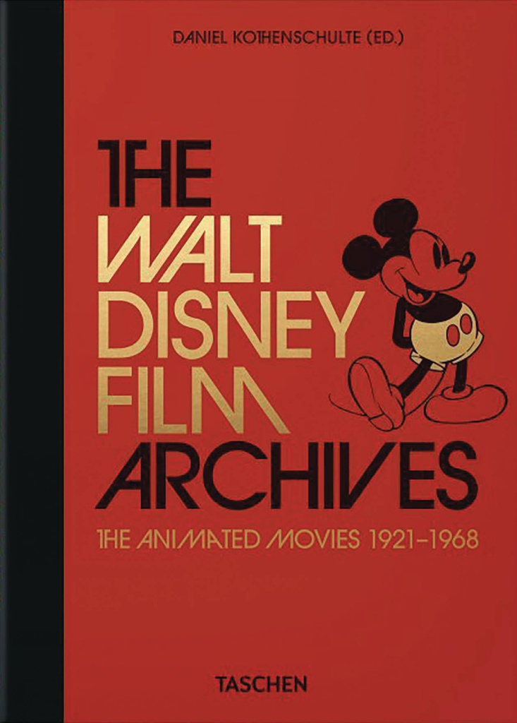 WALT DISNEY ARCHIVES ANIMATED MOVIES 1921-1968