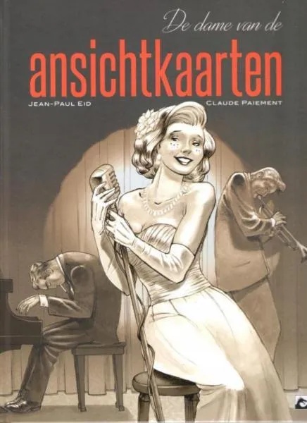 Dame van de Ansichtkaarten