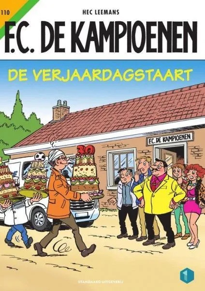 FC De Kampioenen 110 De verjaardagstaart