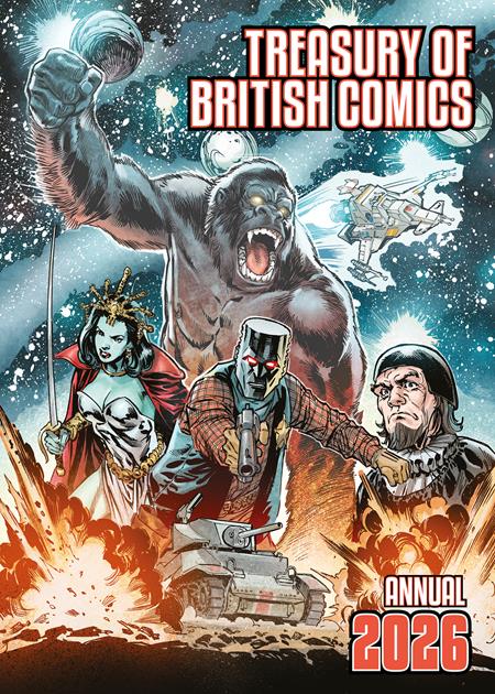 TREASURY OF BRITISH COMICS ANNUAL 2026 Limited to 250 copies Allocations May Occur