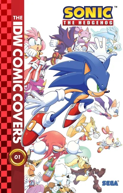 SONIC THE HEDGEHOG: THE IDW COMIC COVERS 1