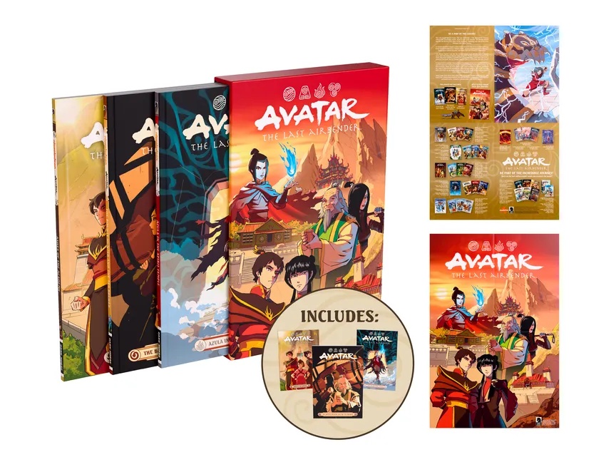AVATAR: THE LAST AIRBENDER FIRE AND FAMILY TREASURY BOXED SET