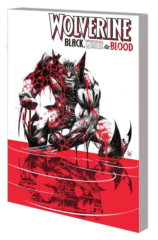 WOLVERINE BLACK WHITE AND BLOOD TREASURY EDITION