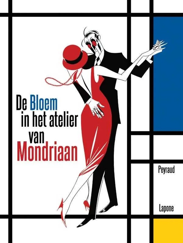 Bloem in het atelier van Mondriaan