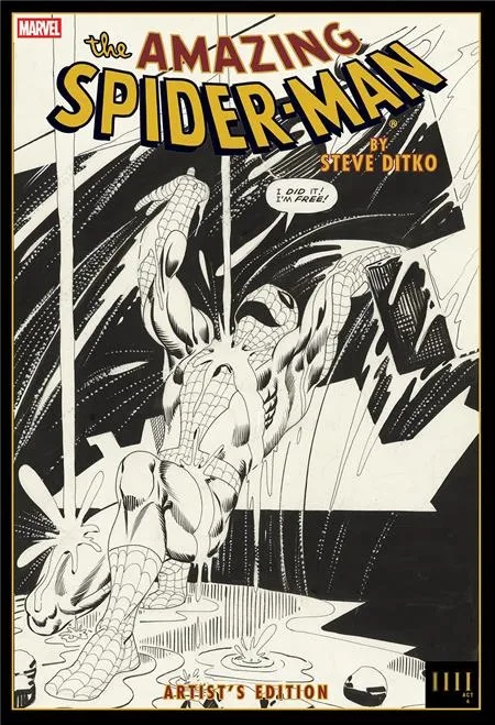 AMAZING SPIDER MAN BY STEVE DITKO ARTISTS EDITION RAIN CVR