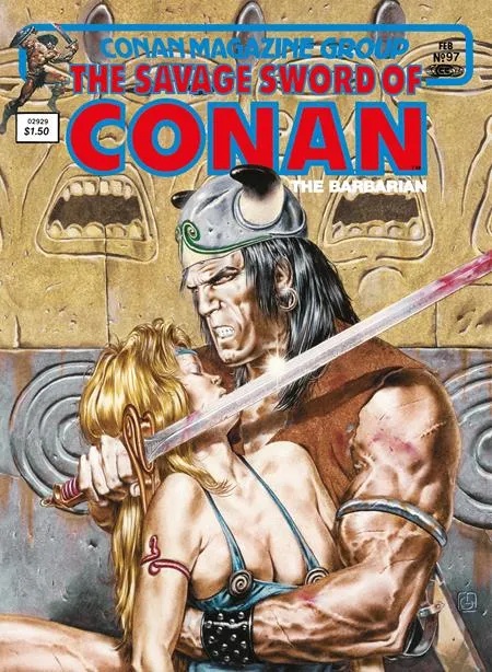 SAVAGE SWORD OF CONAN ORIG OMNIBUS 7 DIRECT MARKET EDITION CVR (MR)