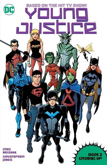 YOUNG JUSTICE 2 GROWING UP