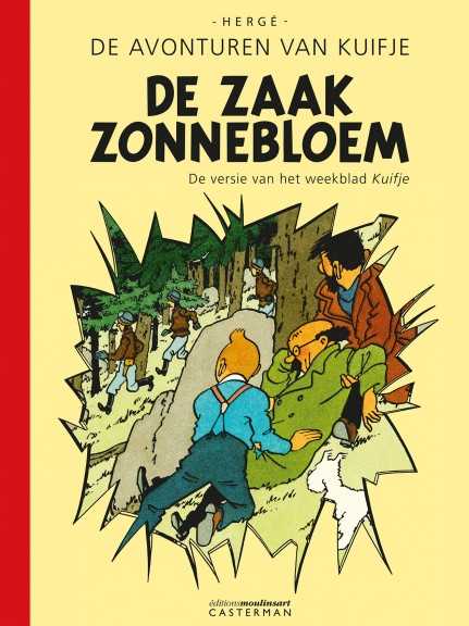 Kuifje De zaak Zonnebloem (originele versie uit het weekblad Kuifje)