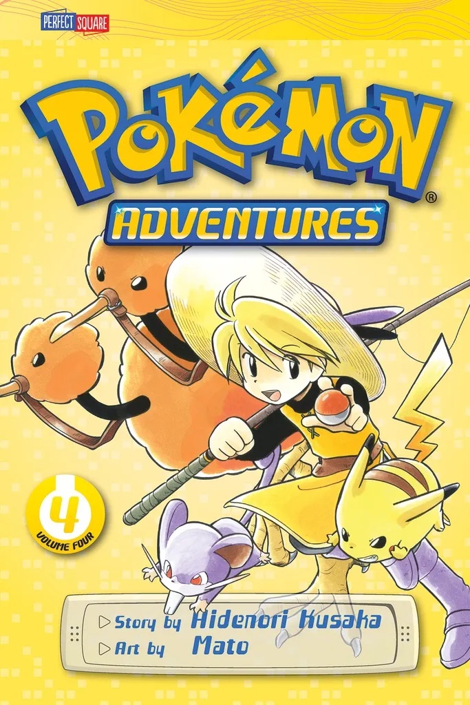 POKEMON ADVENTURES 4 RED BLUE