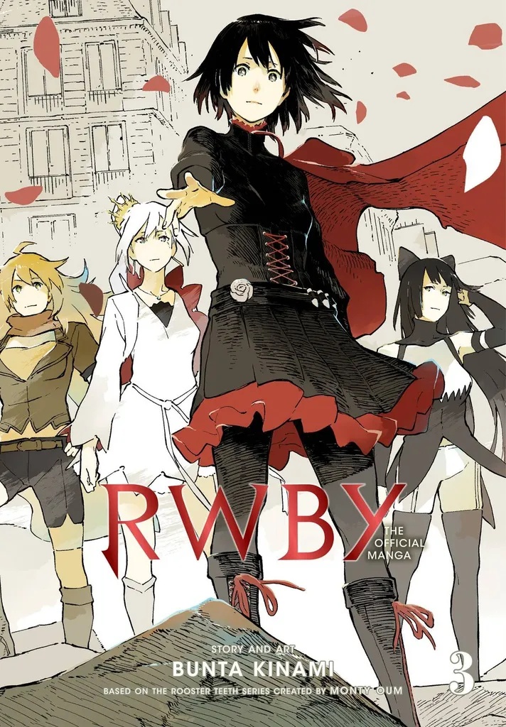 RWBY OFFICIAL MANGA 3 BEACON ARC