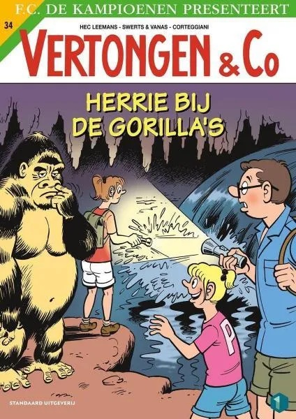 Vertongen & Co 34 Herrie bij de gorilla's
