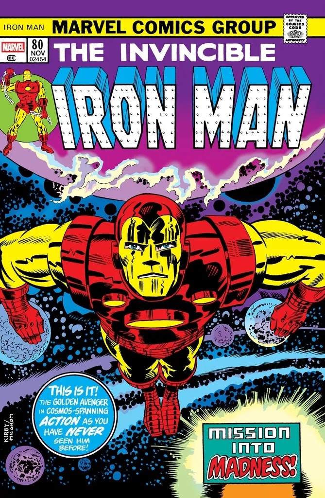 INVINCIBLE IRON MAN OMNIBUS 4 JACK KIRBY COVER [DM ONLY]