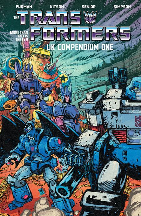 TRANSFORMERS UK COMPENDIUM 1 JORGE CORONA & MIKE SPICER CVR